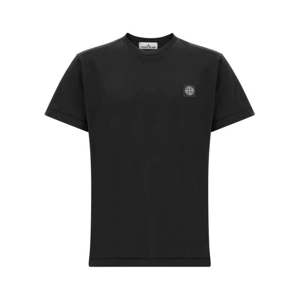 Stone Island Black Cotton Men's Sportswear